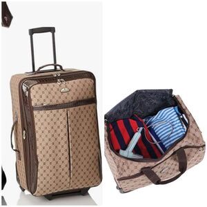 American Flyer Signature 2 Piece Luggage Set, luggage set